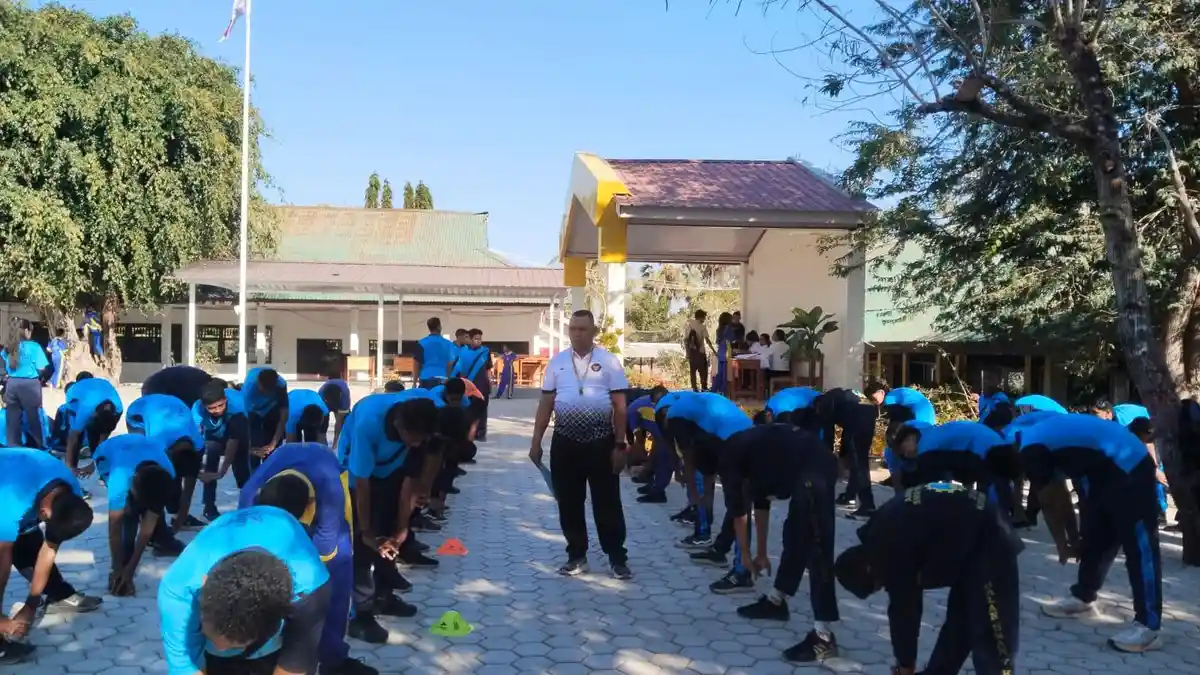 77 Peserta Ikuti Tes Identifikasi Kelas Khusus Hoki di SMAN 7 Kota Kupang