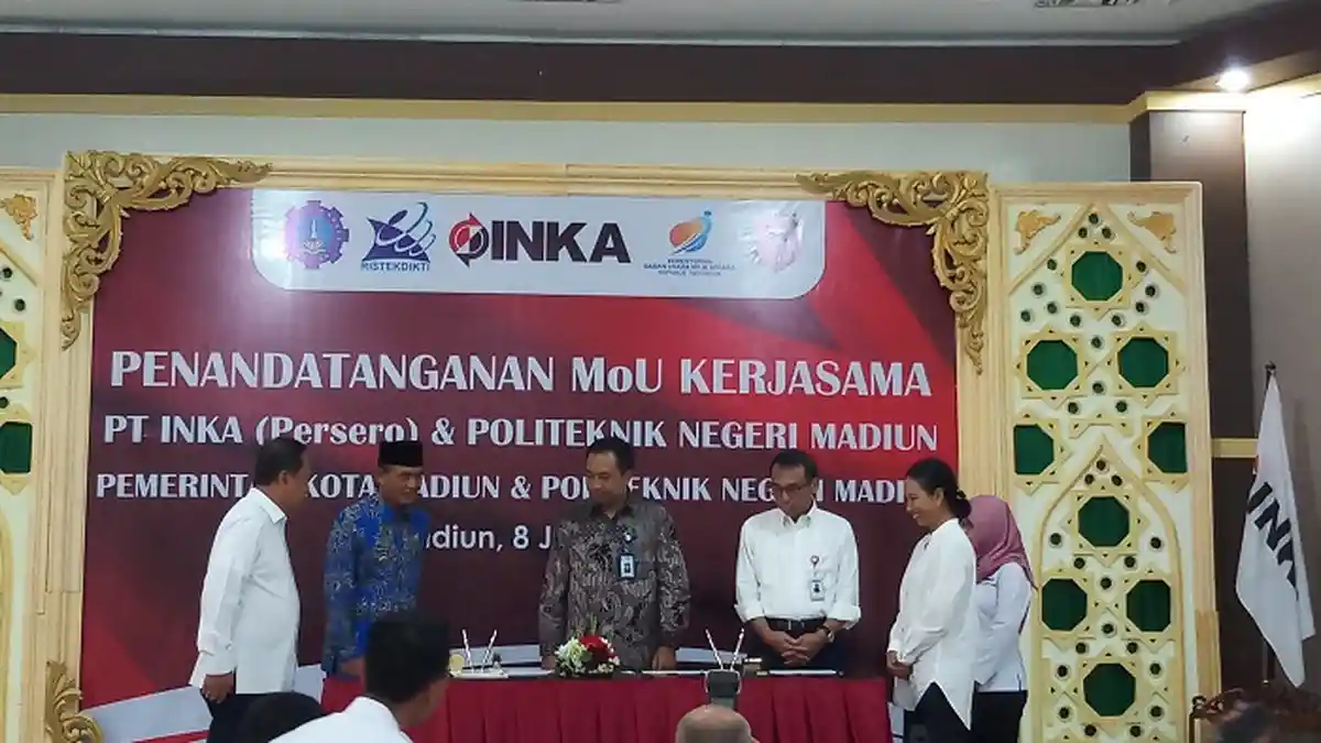 Menteri BUMN Dukung Kerjasama PT INKA dengan Politeknik Negeri Madiun