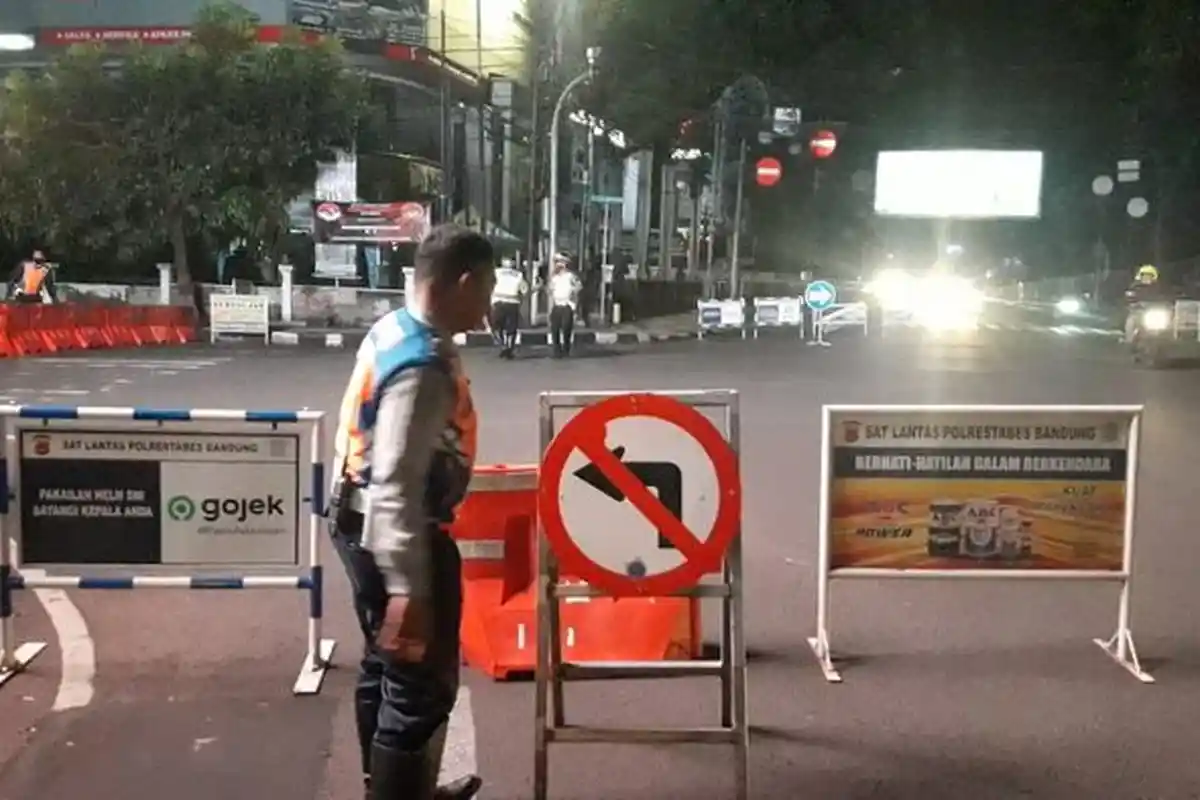 23 Ruas Jalan di Kota Bandung Diberlakukan Buka-Tutup, Dibagi Dua Ring, Berikut Jalan dan Waktunya