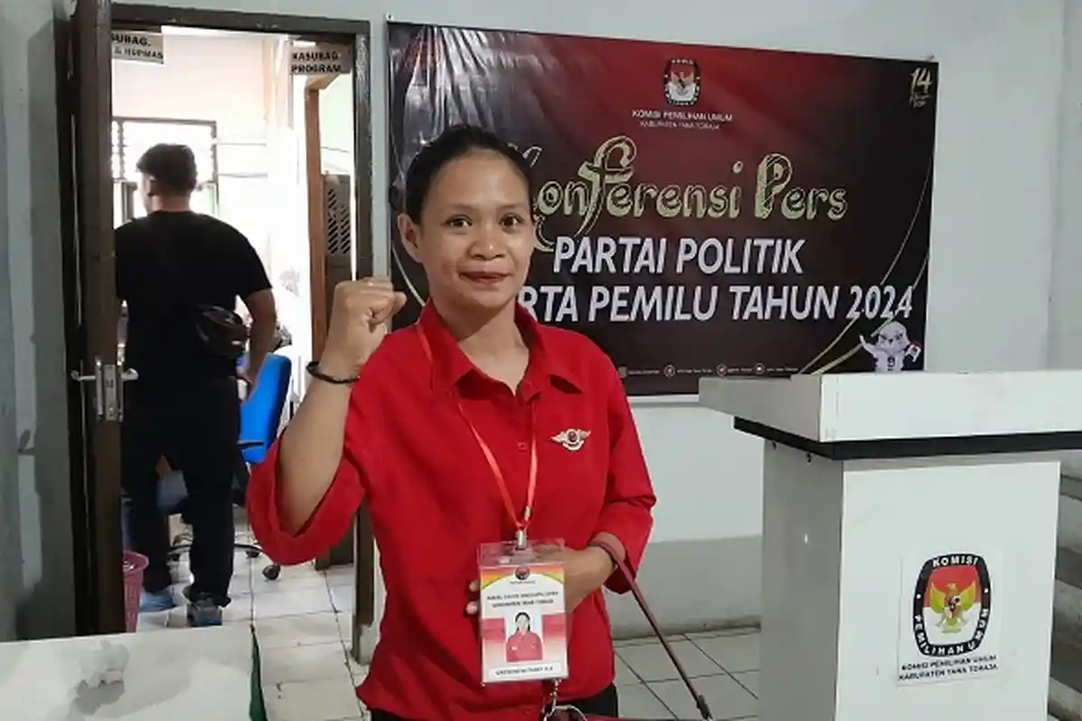 PDIP Tana Toraja Daftarkan 40 Persen Bacaleg Perempuan, Ketua: Kami Peduli