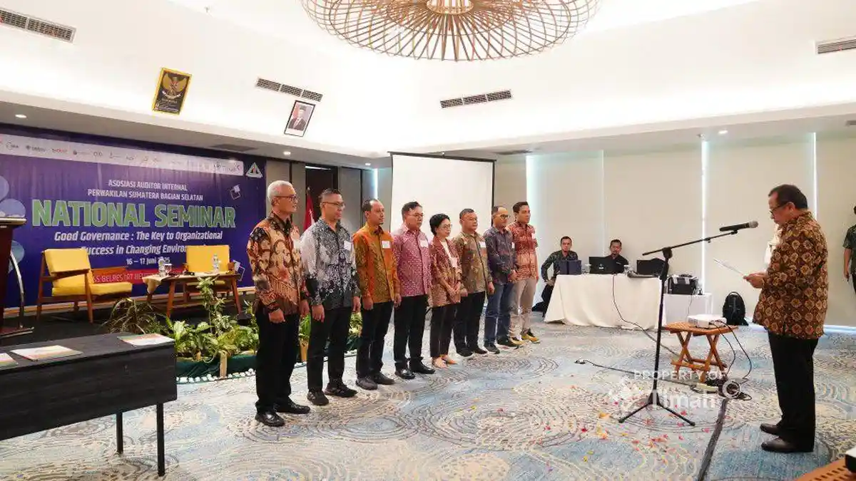 PT Timah dan PT Bukit Asam Dukung Seminar Nasional Asosiasi Auditor Internal Sumbagsel 