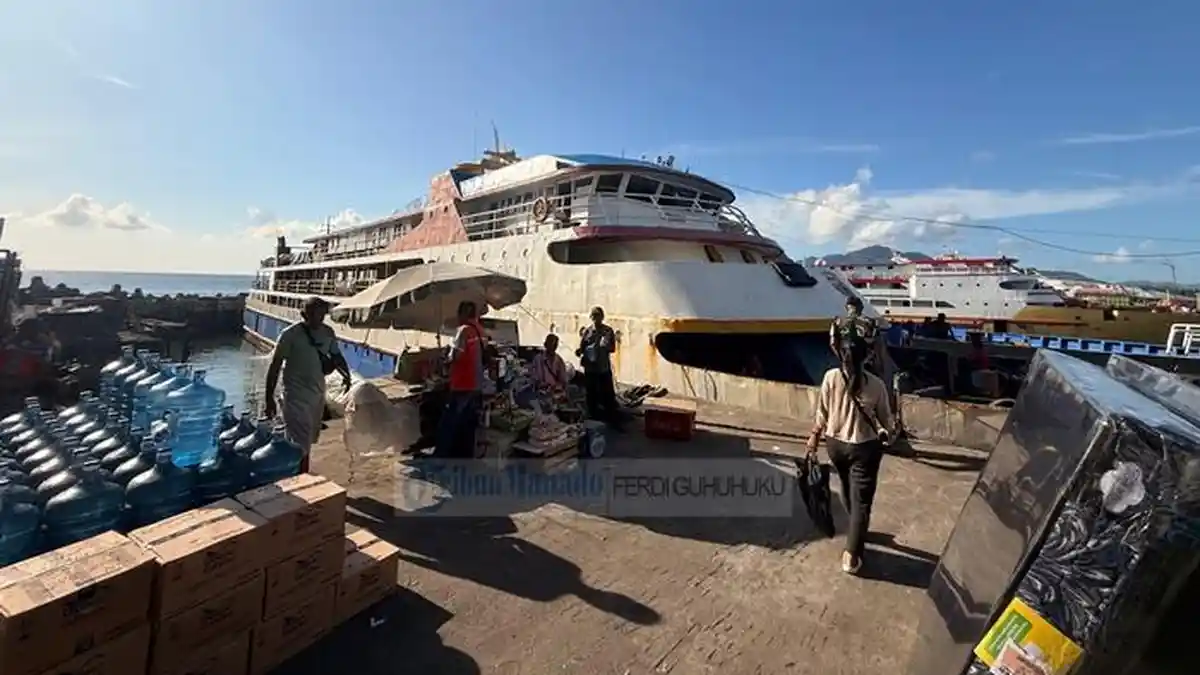Mudik Idul Fitri 1447 H, Penumpang di  Pelabuhan Manado Capai 12 Ribu Orang