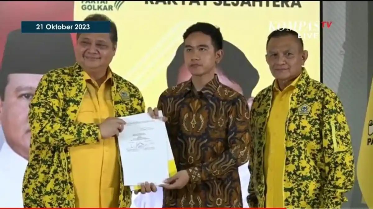Dukung Gibran Dampingi Prabowo, DPD Golkar Jambi: Gibran akan Jadi Magnet Generasi Muda