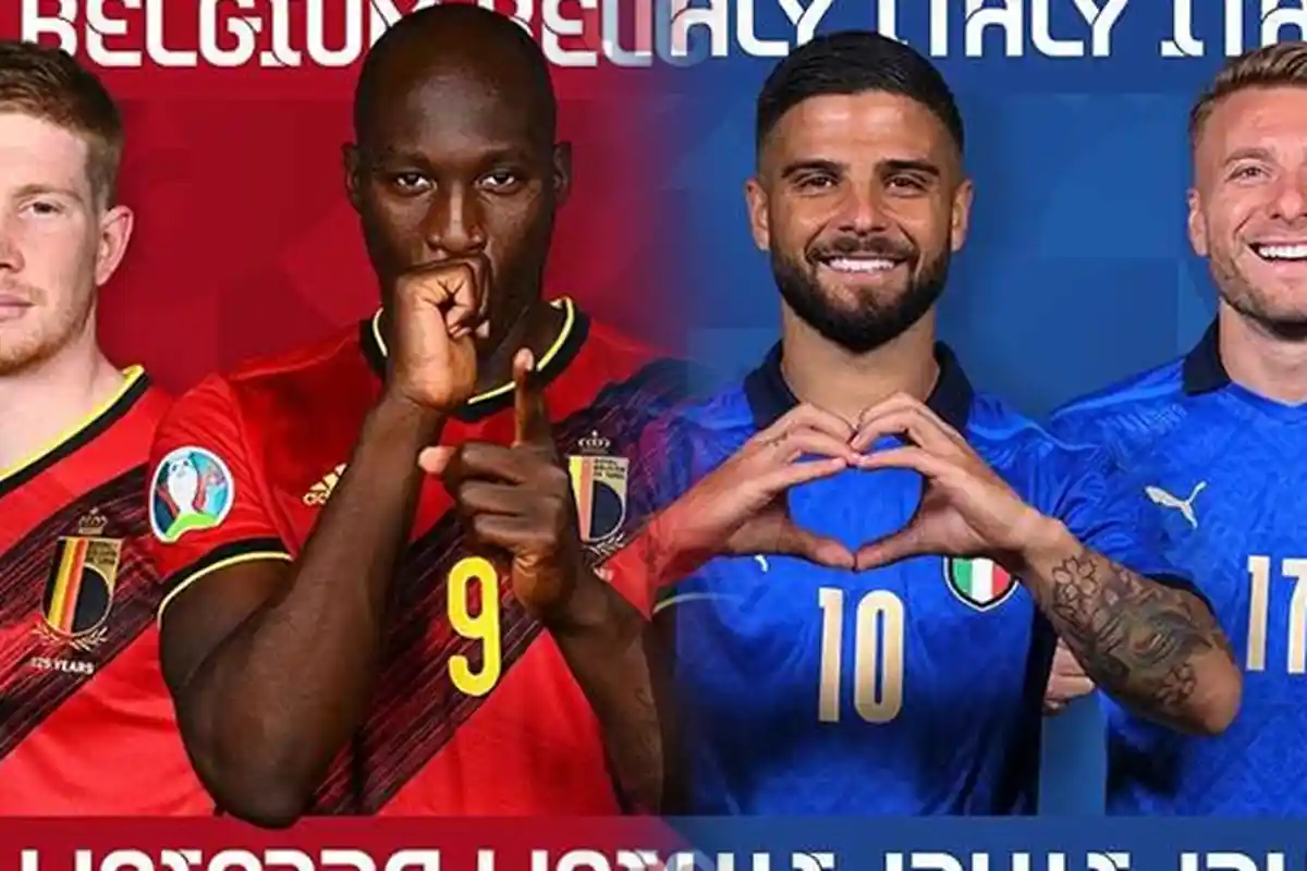Siaran Langsung Belgia vs Italia Euro 2020, Tayang Live Streaming di Mola TV, Tayang Pukul 02.00 Wib