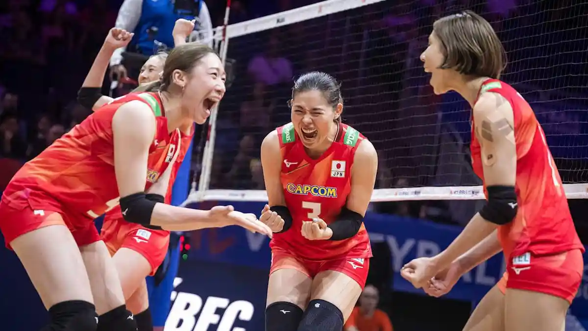 Update Hasil Klasemen VNL 2026 Putri: Jepang dan Brasil Menyala Berkat Jagoan Muda