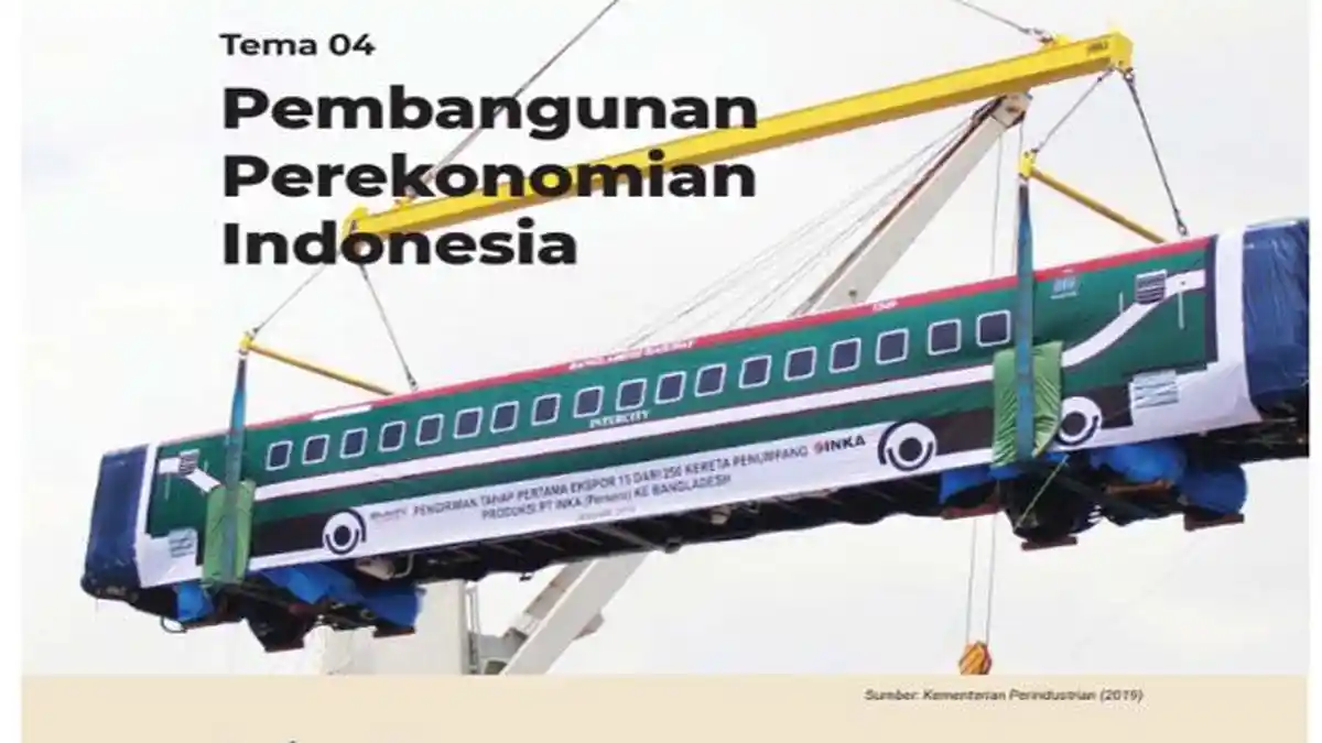 Materi IPS Kelas 8 SMP Semester 2 Kurikulum Merdeka, Tema 4 Pembangunan Perekonomian Indonesia