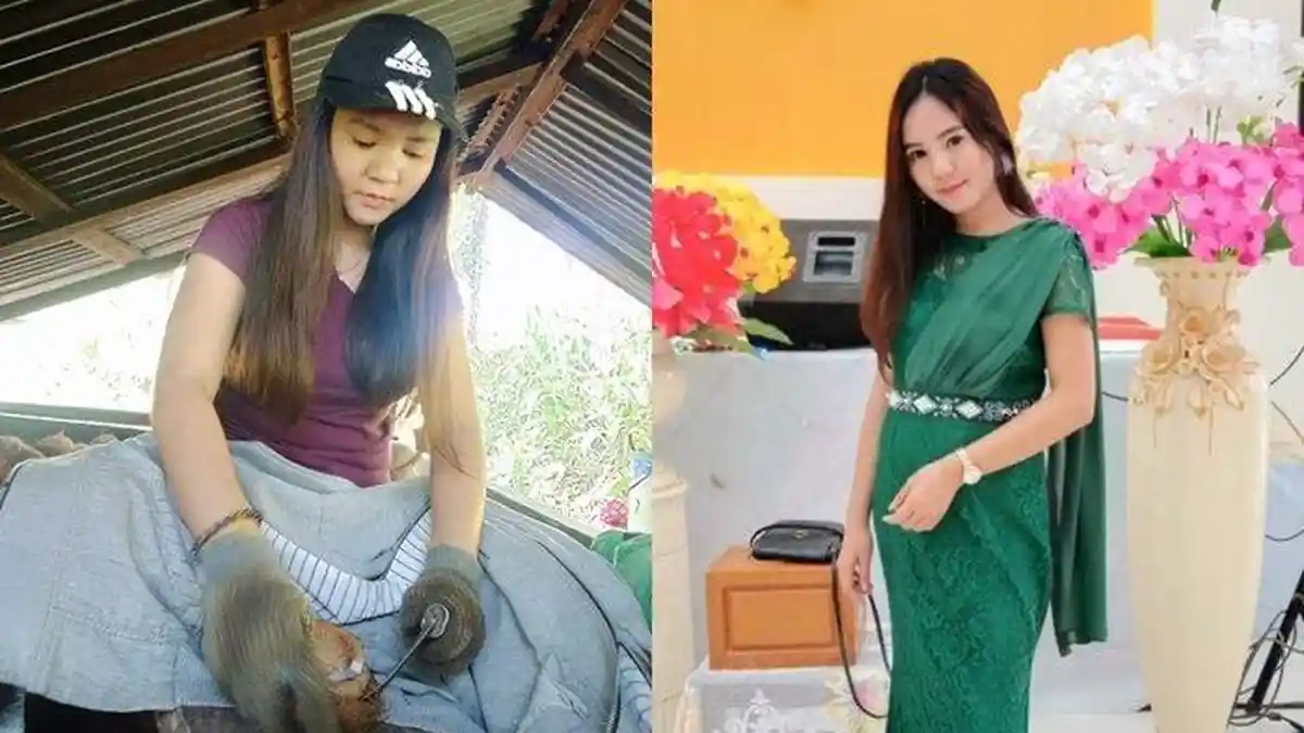 Petani Cantik dari Minsel, Priska Bella Sudah 7 Tahun Bekerja Mencungkil Kelapa