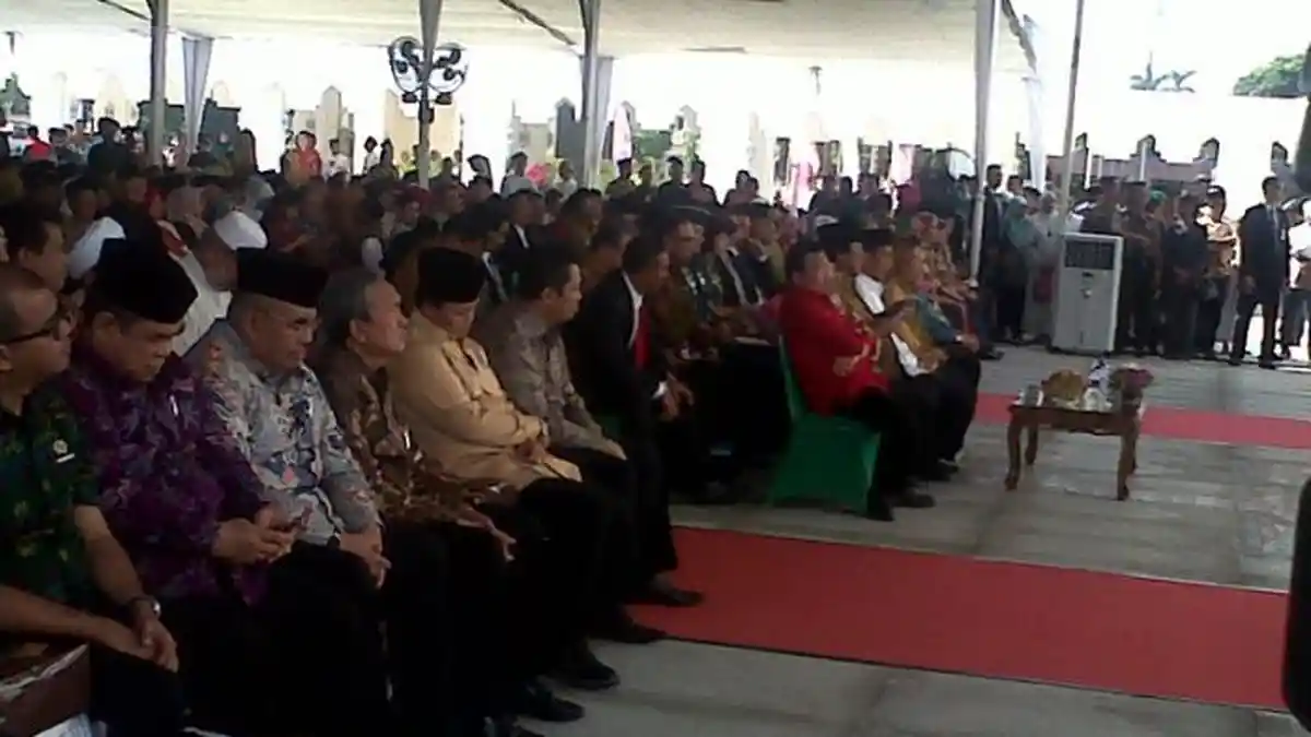 Tepung Tawar Sambut Kedatangan Presiden Jokowi