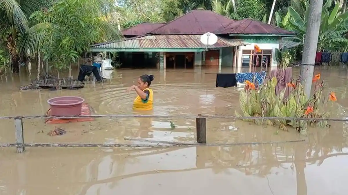 Banjir Landa Aceh Selatan, 6.789 Jiwa Terdampak, Ini Nama-nama Desa Terendam 