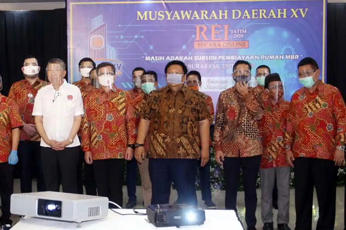 Soesilo Efendy Resmi Terpilih Jadi Ketua DPD REI Jatim 2020-2023