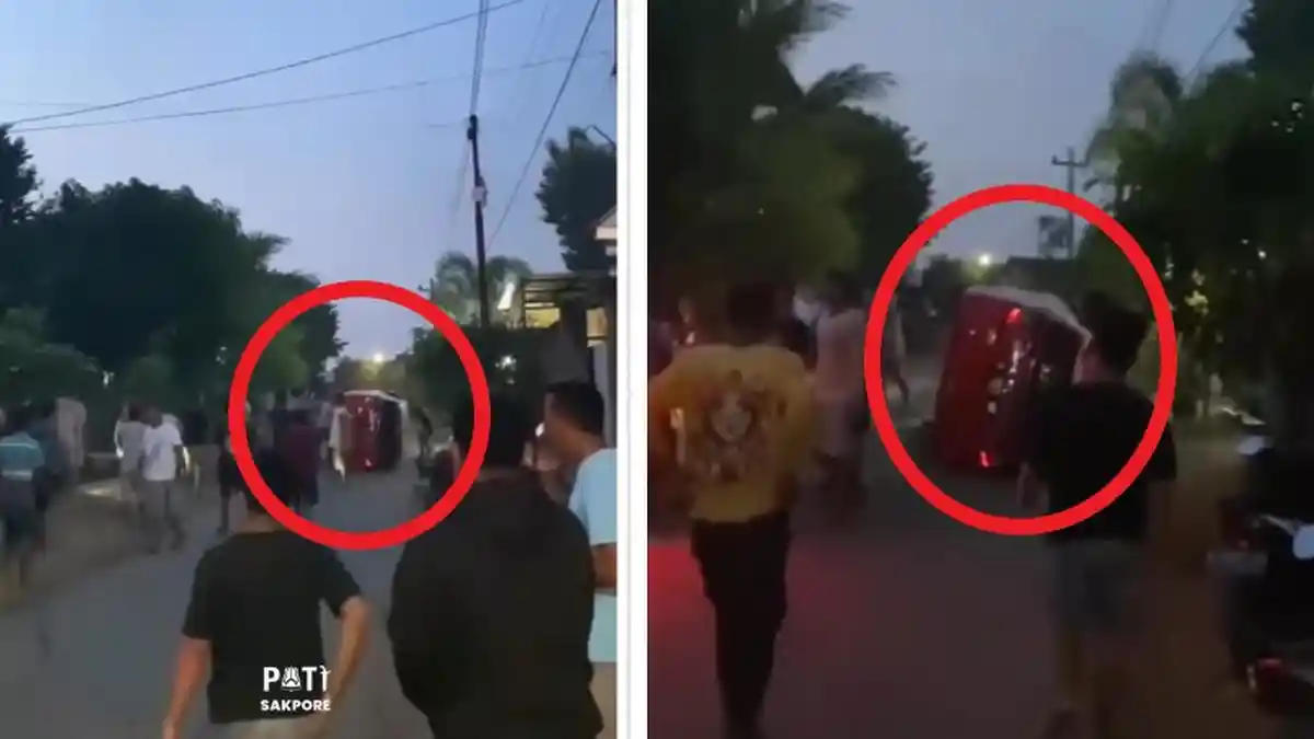 Viral di Pati! Mobil Merah Dirusak Warga Usai Tabrak dan Aniaya 2 Remaja, Ini Kronologinya