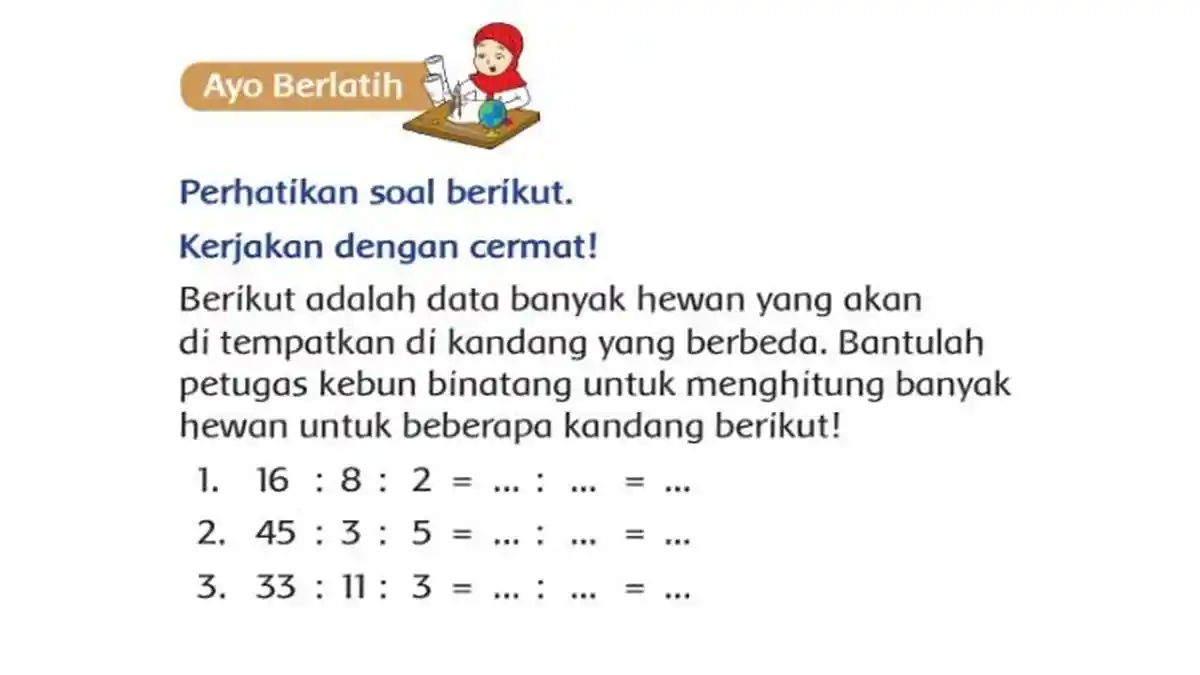 Kunci Jawaban Tema 2 Kelas 2 Halaman 226 227, Ayo Berlatih: Menghitung Banyak Hewan