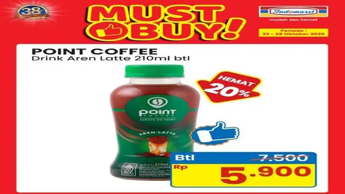 Promo Indomaret Minum Kopi Favorit Makin Hemat Hari Ini, Point Coffee ...
