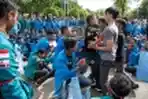 Aliansi Mahasiswa Anti Kekerasan Demo Polda Aceh