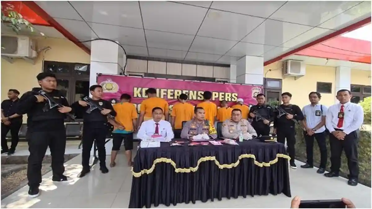 Satu Bulan Polres OKU Timur Ungkap 6 Kasus Narkoba, Satu Bandar dari Provinsi Sumut