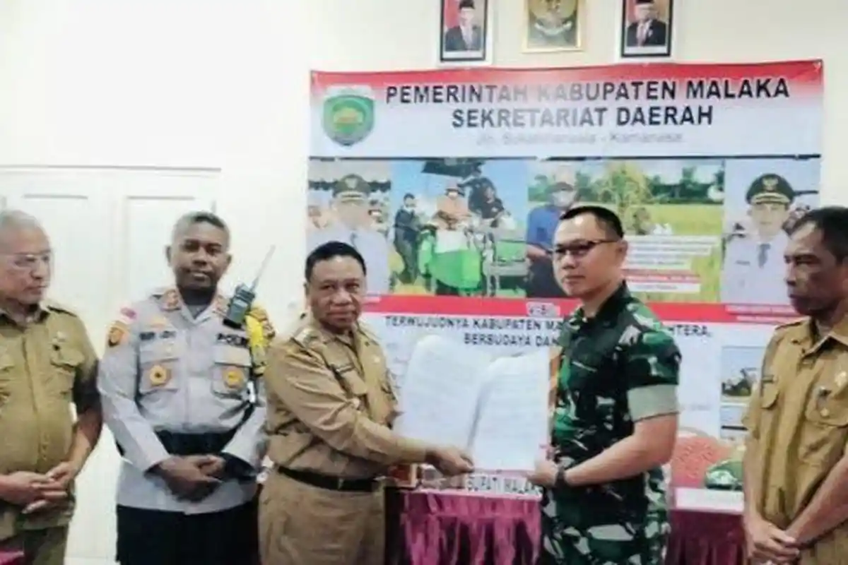 Bupati Malaka Tandatangani NPHD untuk Biaya Pengamanan Mencapai Rp 5 Miliar Lebih 