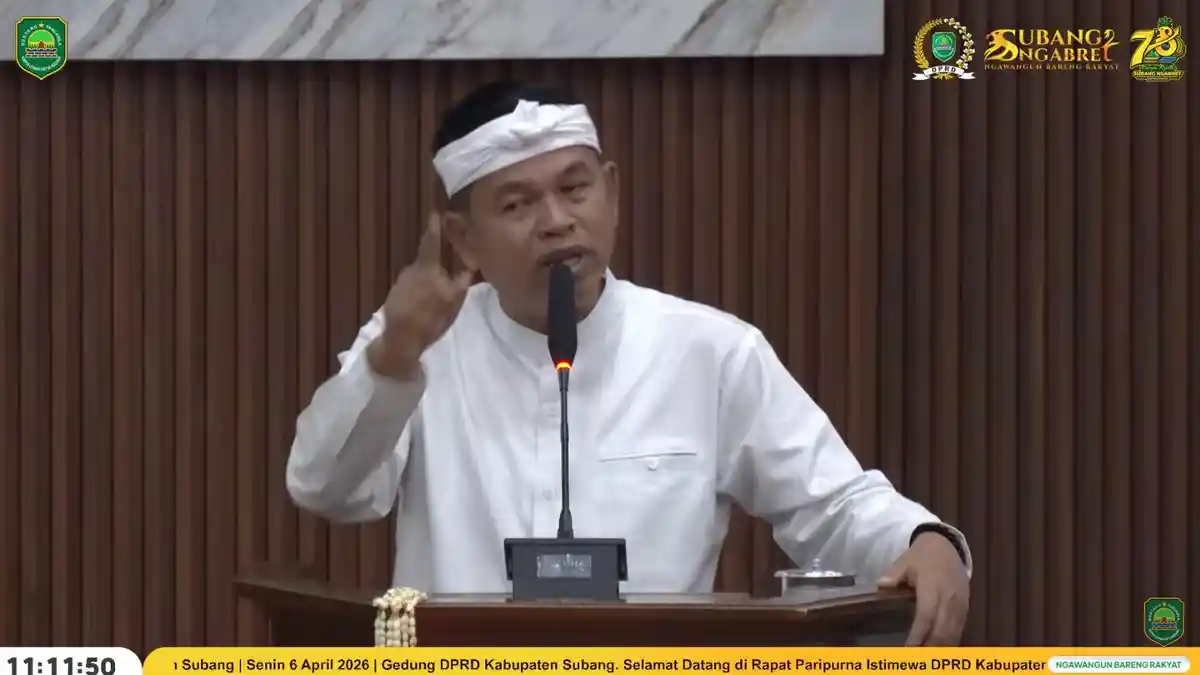 Dedi Mulyadi Sentil Dinas Pariwisata Subang Kurang Respons Diminta Kelola Lembur Pakuan