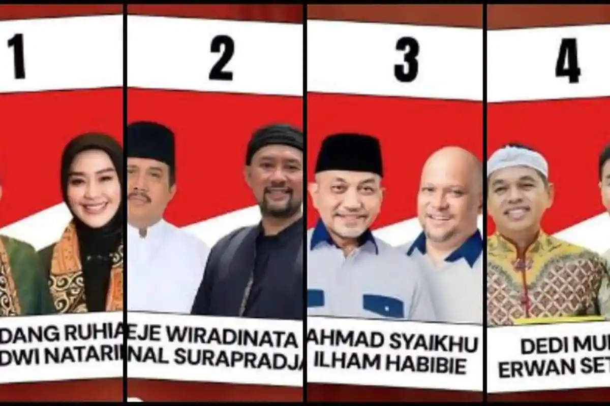 Elektabilitas Mumpuni Cagub Hasil Survei Pilkada Jabar 2024, Dedi Mulyadi vs Ahmad Syaikhu, Terkuat?