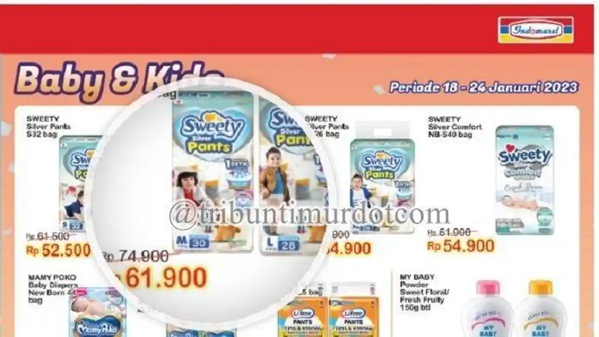 Katalog Indomaret Hari Ini 23 Januari 2023: Popok Bayi, Susu Anak, hingga Deterjen Turun Harga