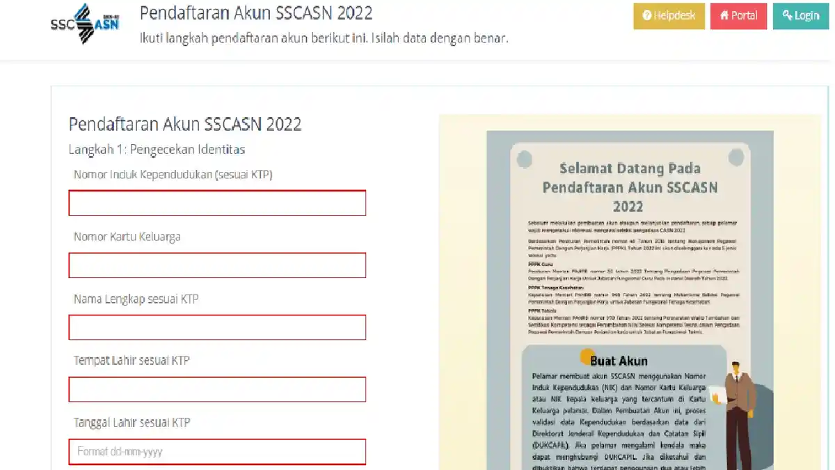 Ayo! Daftar PPPK 2022 Guru Sudah Buka via sscasn.bkn.go.id, dan Update Jadwal Pendaftaran Terbaru