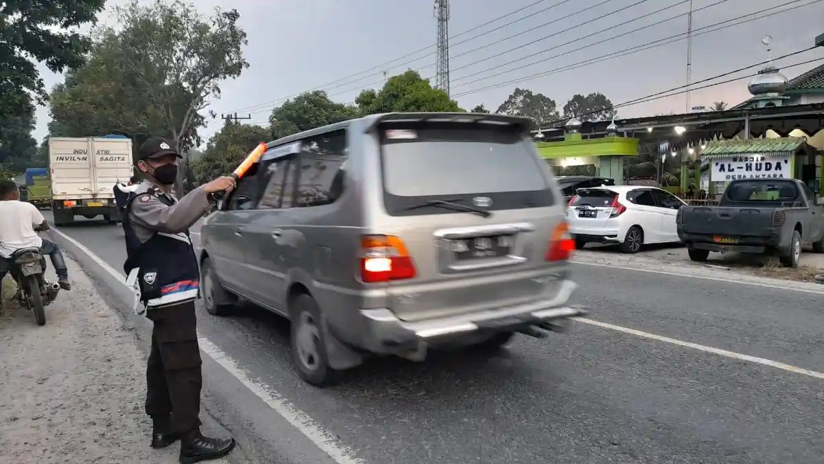 Polsek Lima Puluh Amankan Safari Ramadan Pemerintah Kabupaten Batubara