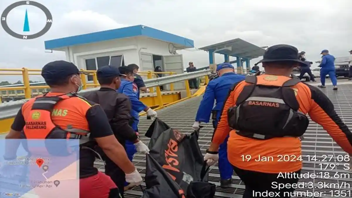 Kronologi Penemuan Klasi Kapal PT Multi Guna Maritim Yang Hilang di Perairan Tanjung Api-api