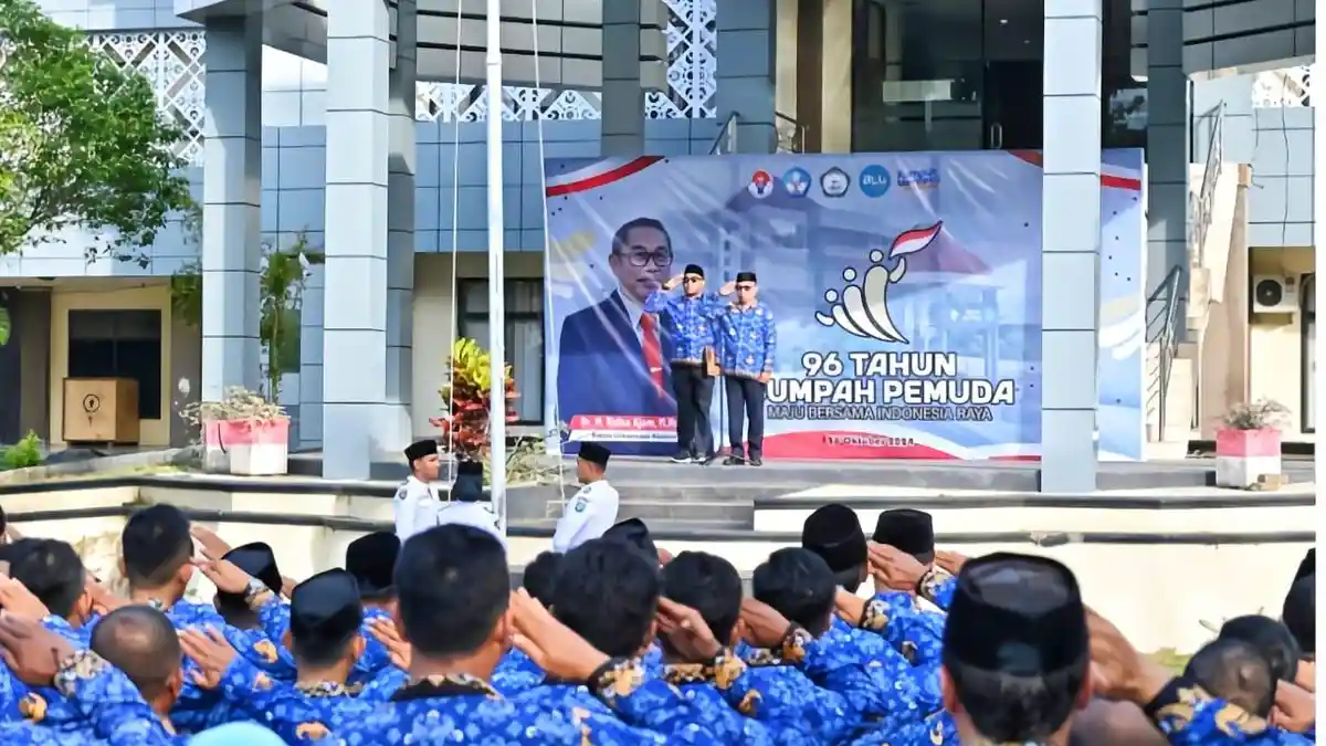 Rektor Unkhair Ternate Ajak Pemuda Kobarkan Semangat Persatuan dalam Peringatan HSP ke 96