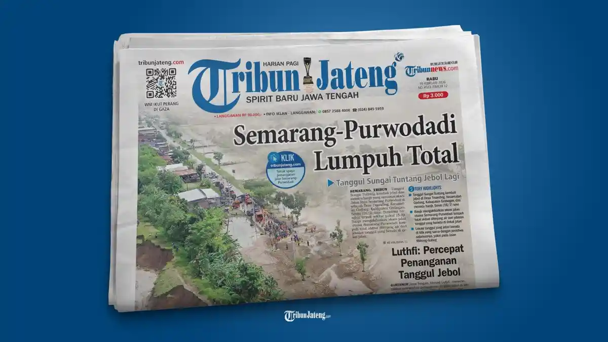 Luthfi Perintahkan Percepatan Penanganan Tanggul Jebol di Grobogan