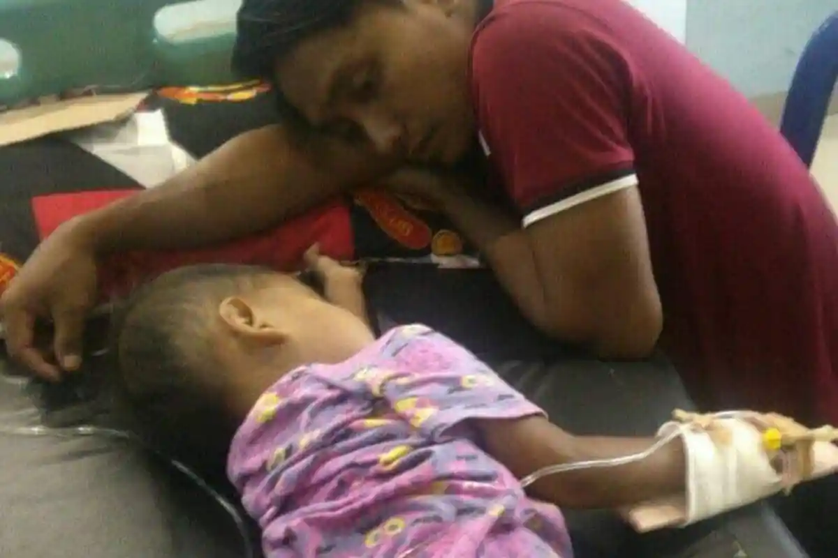 Balita Asal Tanjung Bintang Derita Tumor Ganas, Benjolan Kecil Awalnya Dikira Gigitan Semut