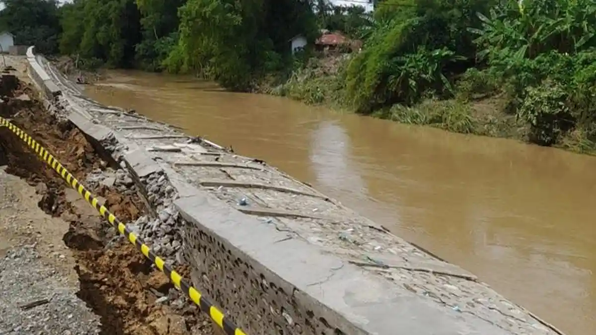 Proyek Pengendali Banjir Rp 15 Miliar di Pidie Ambruk, Keuchik Angkat Bicara