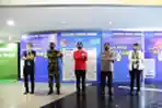 Panglima TNI dan Kapolri Tinjau Tempat Mahasiswa Berani Vaksin