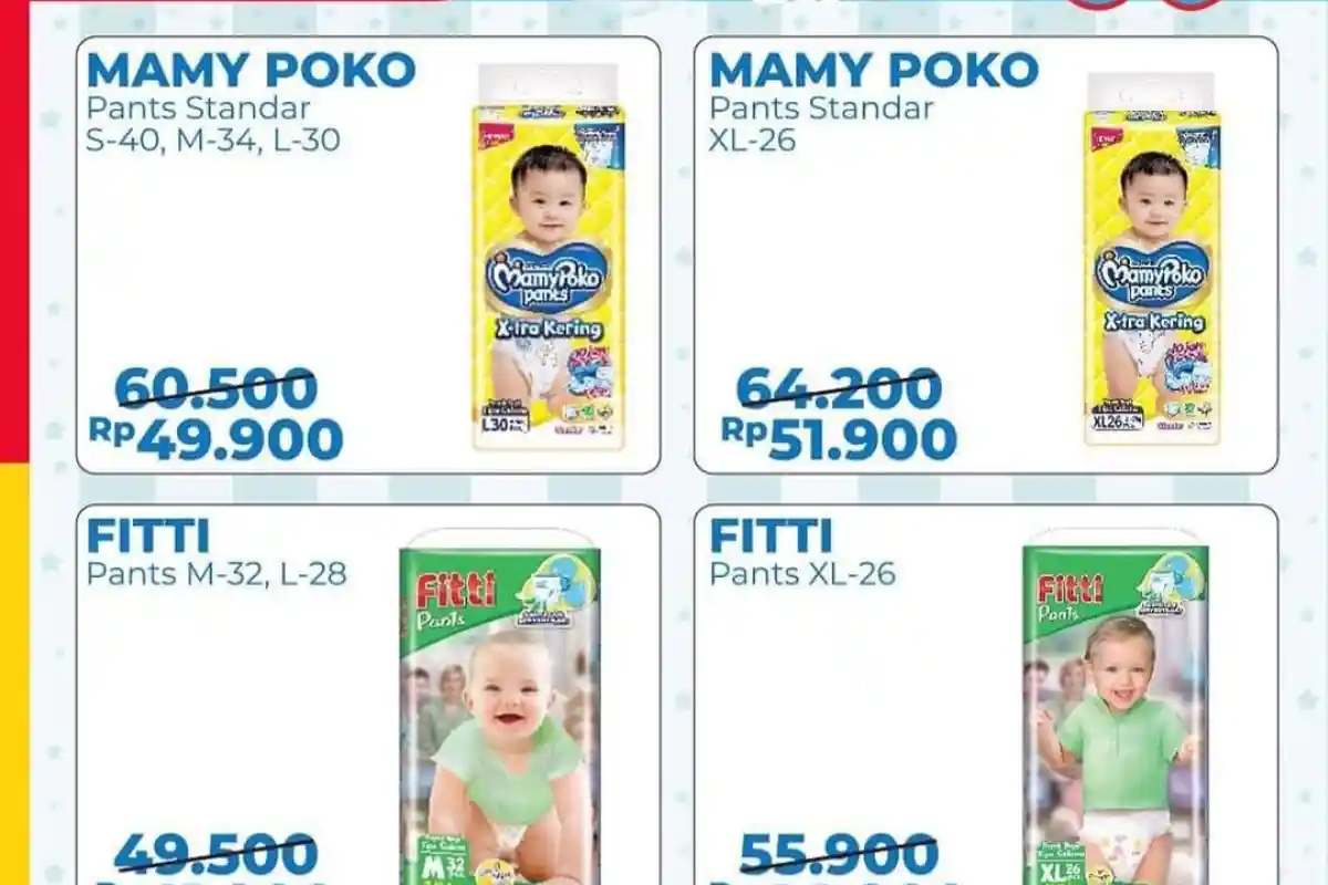 Promo Alfamart 9 Januari 2021, Diapers Beli 1 Gratis 1, Diskon Susu, Beras, Mi Instan dan Deterjen