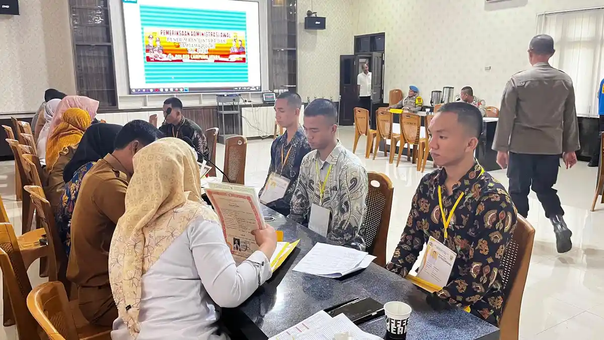 Polres Lampung Utara Polda Lampung Laksanakan Rikmin dalam Dua Tahap