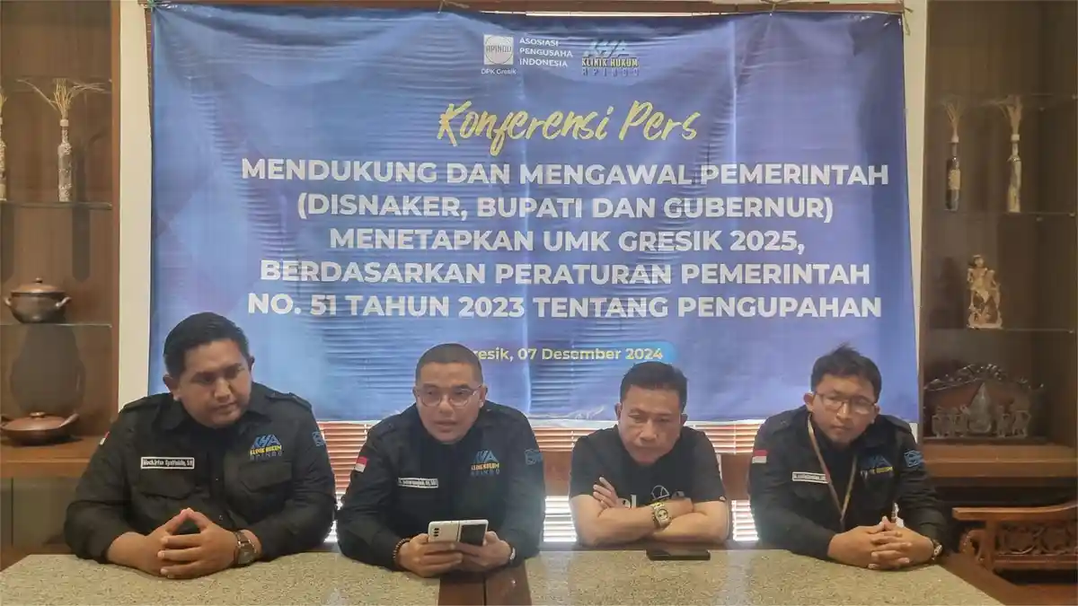 Alasan Apindo Tolak UMK Gresik 2025 Naik 6,5 Persen, Singgung Kondisi Perusahaan Alami Penurunan