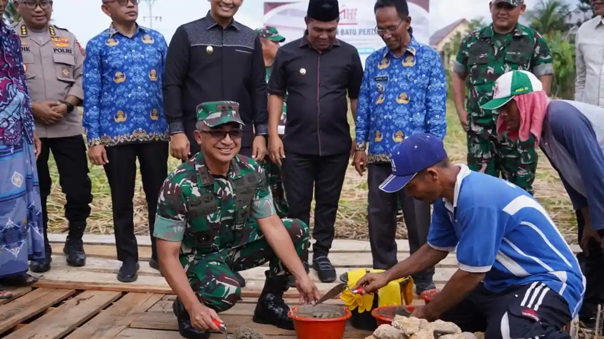 Pangdam IM Ground Breaking Koperasi Desa Merah Putih di Banda Aceh