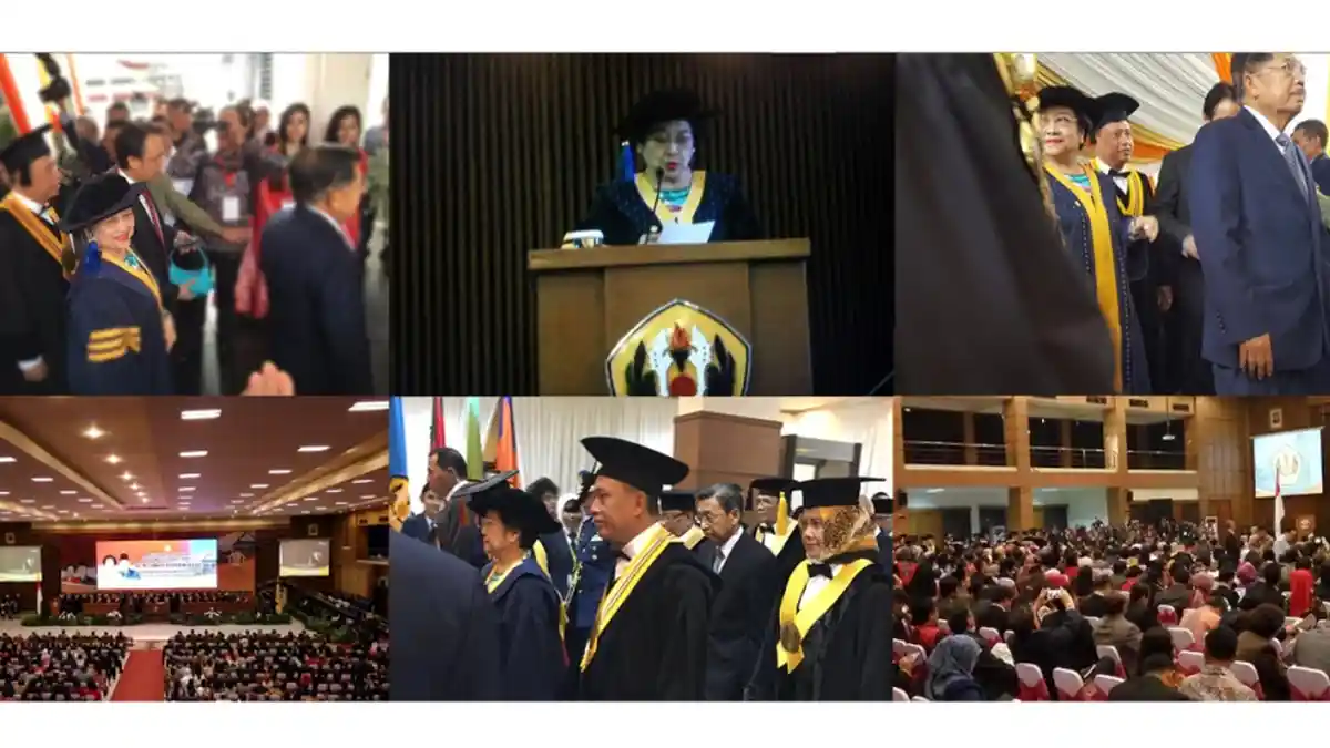 Terima Doctor Honoris Causa, Megawati Beber Kisah Rahasianya saat Jadi Mahasiswi Unpad
