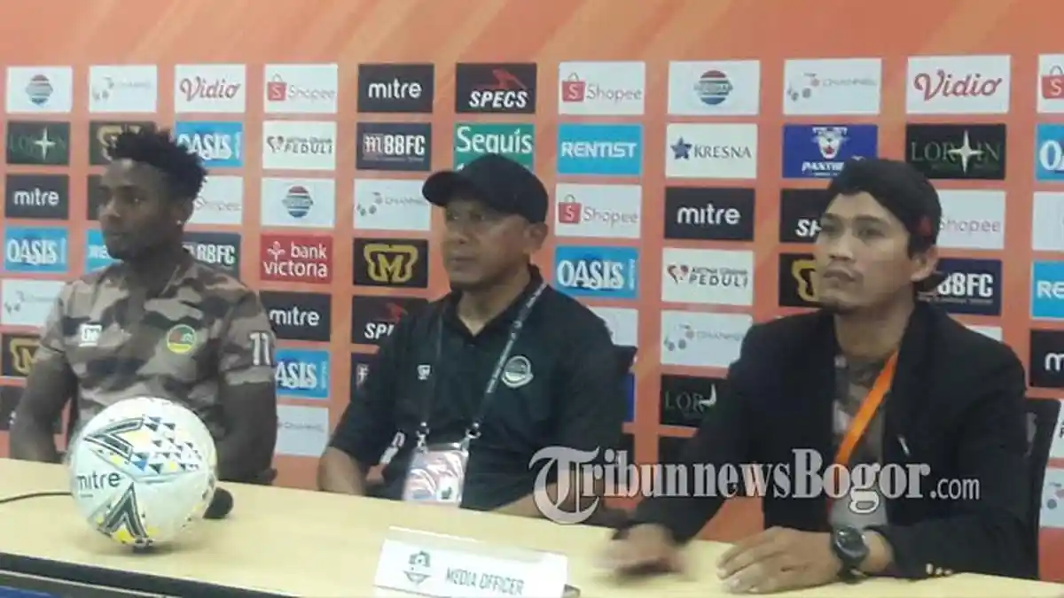 Rahmad Darmawan Kecewa PS Tira Persikabo Imbang Melawan Persib Bandung