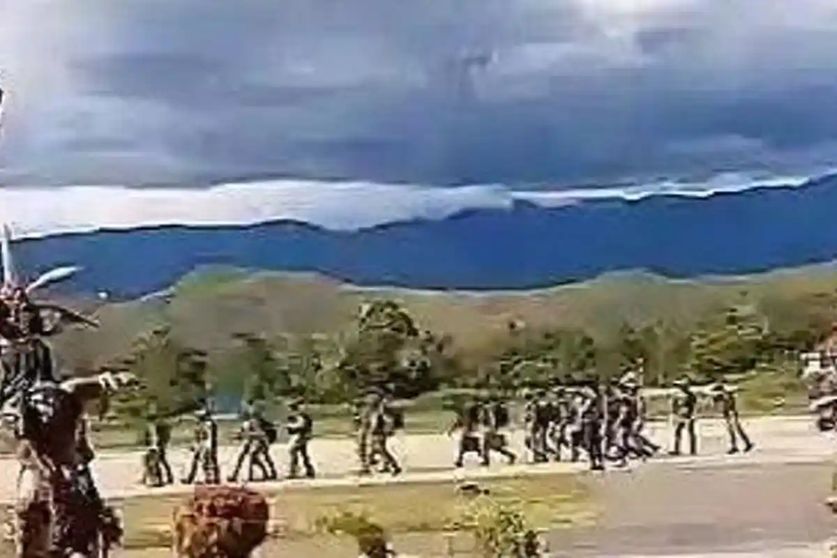 KKB Papua Umumkan Wamena Jadi 'Medan Perang', Warga Mulai Mengungsi, Diminta Tak Terprovokasi