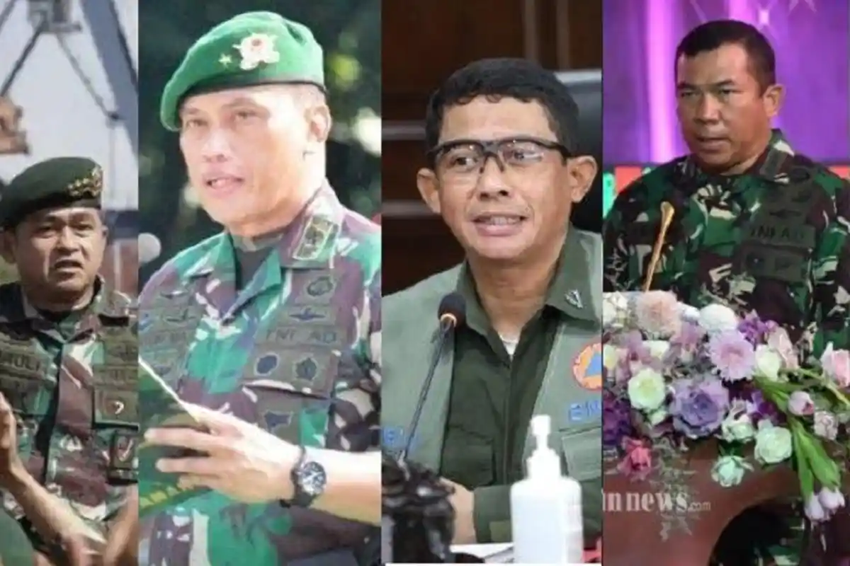 Posisi KSAD Kini Kosong, Ini Profil 7 Letjen TNI yang Berpeluang, Menantu Luhut Paling Populer