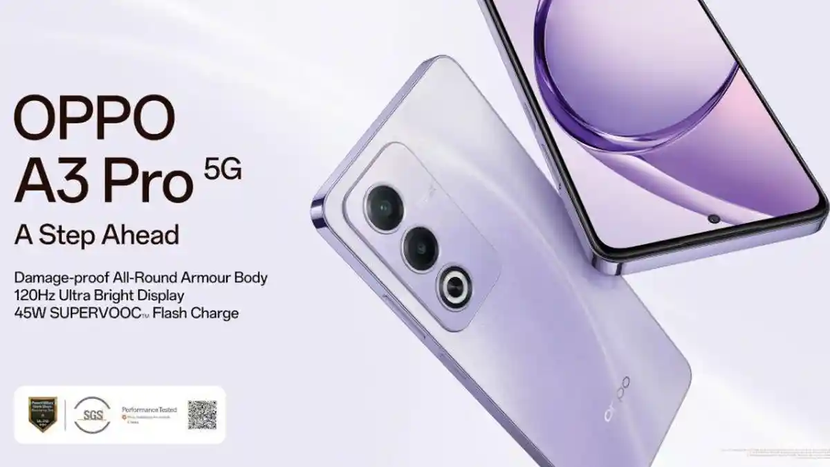 Harga HP Oppo A3 Pro 5G Bulan Juli 2004, Spesifikasi Oppo A3 Pro 5G, Dilengkapi Fitur AI