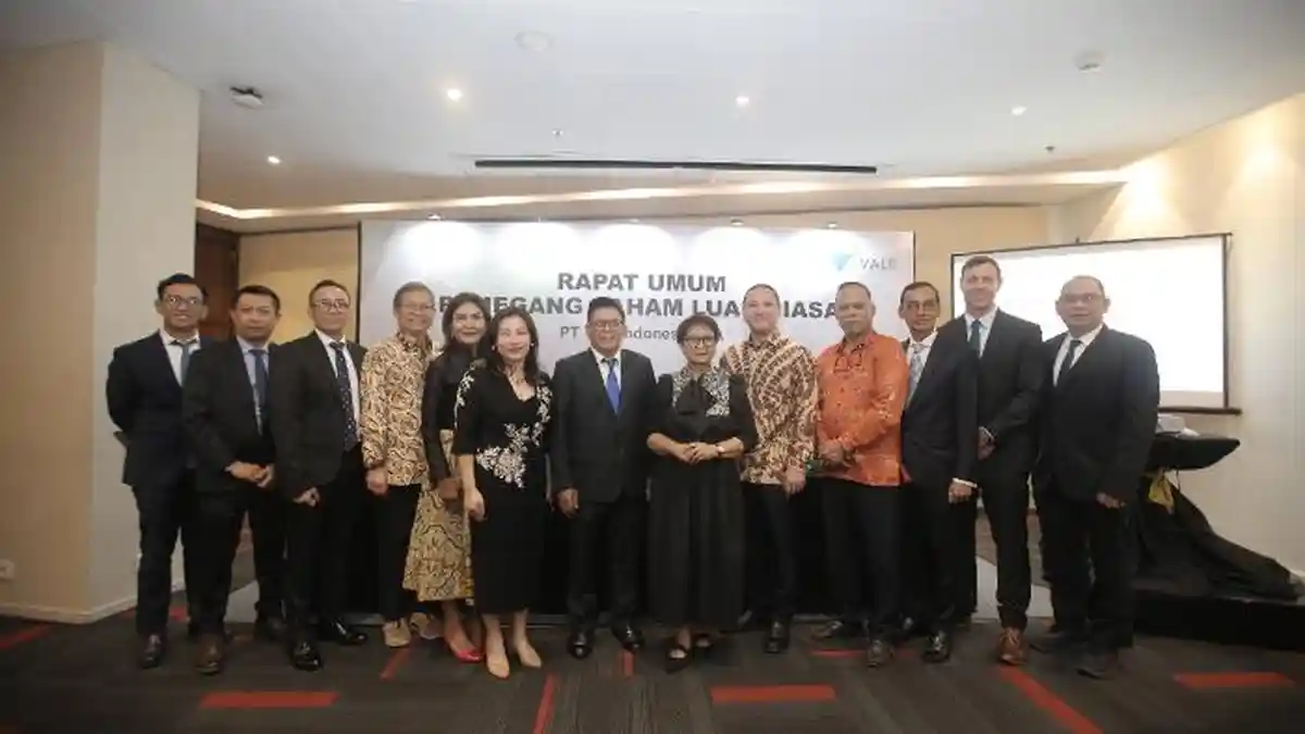 PT Vale Gelar Rapat Umum Pemegang Saham Luar Biasa, Retno Marsudi Diangkat Jadi Komisaris