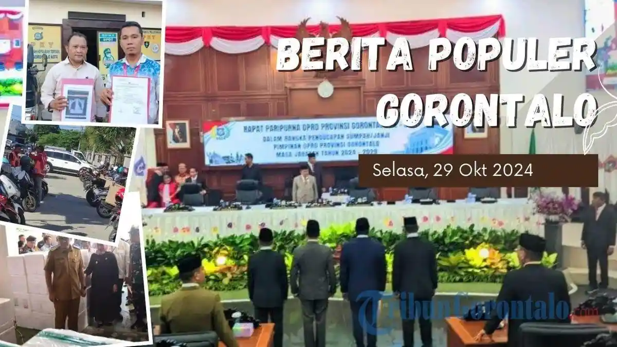 GORONTALO TERPOPULER: Kadis PUPR Dipolisikan Peserta Lomba Lari – 2 Ton Ikan Diekspor ke Singapura