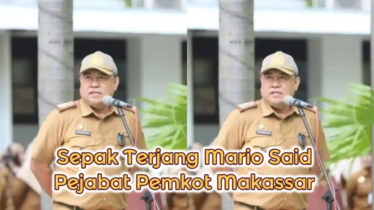 Sepak Terjang Mario Said Pejabat Pemkot Makassar Jabat Kepala Dinas PM ...