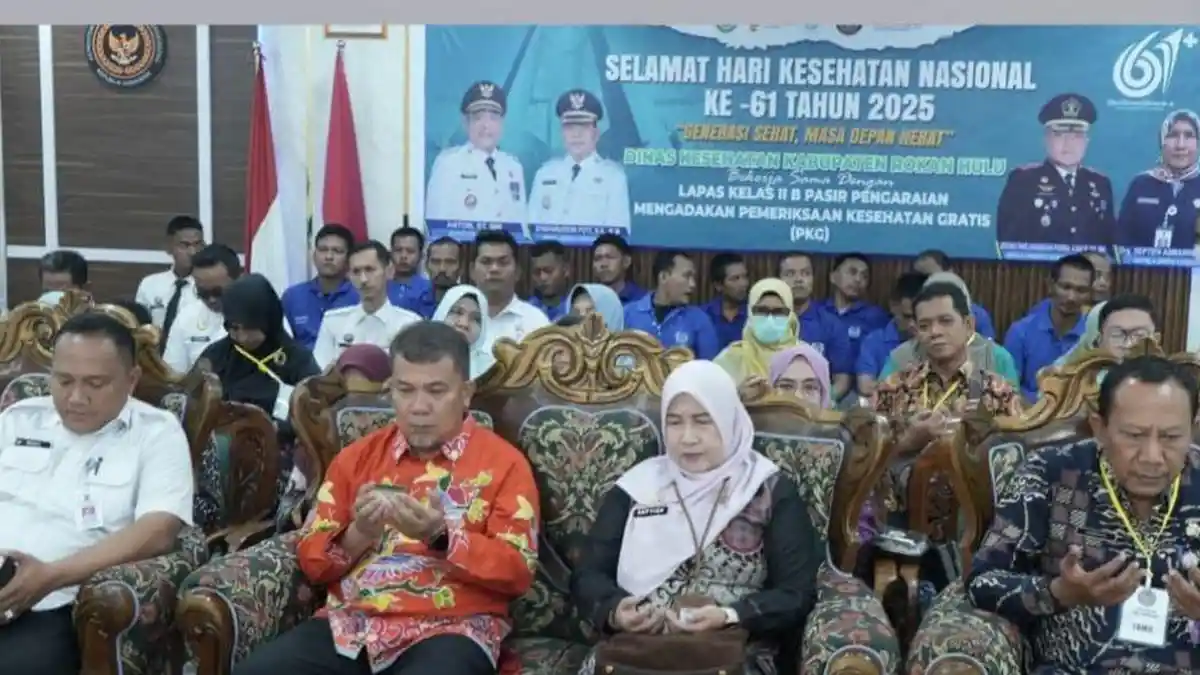 Cek Kesehatan Gratis di Rohul Sudah 60 Persen Lebih dari Target Nasional