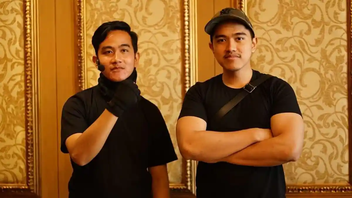 Kaesang Pangarep Kesal Wajah Sang Kakak, Gibran Rakabuming Terlihat Lebih Muda