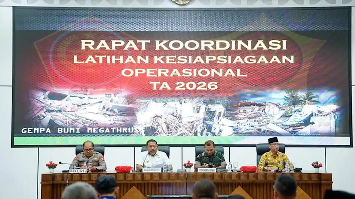Ancaman Megathrust, Bengkulu Perkuat Mitigasi dan Penanganan Bencana