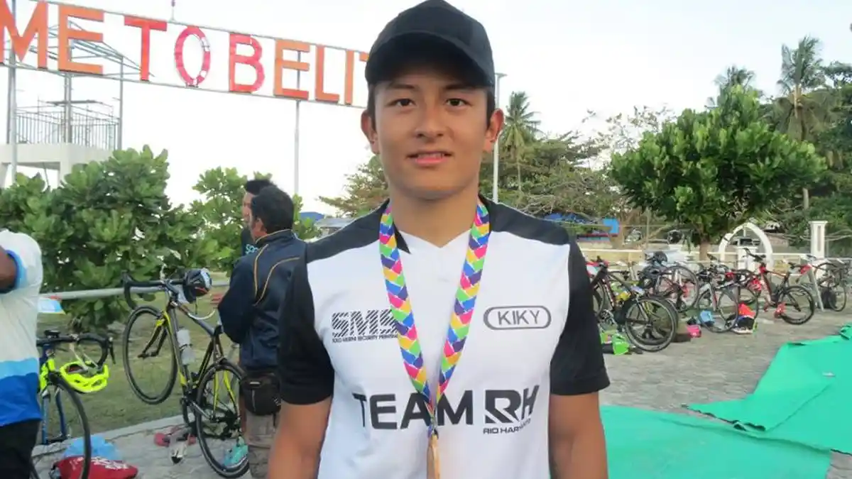 Rio Haryanto Ikut Belitong Triathlon 2017, Begini Komentar dan Foto-fotonya - rio-haryanto_20170910_115259.jpg