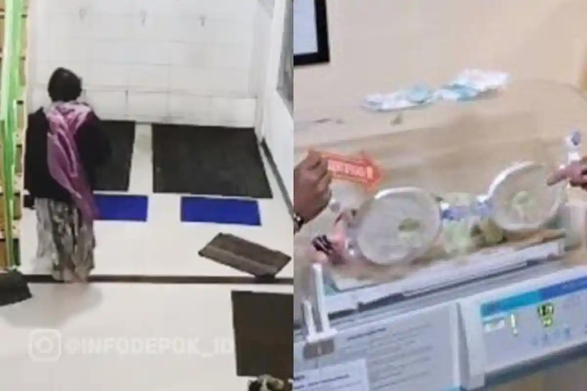 Viral Rekaman CCTV Wanita Melahirkan Sendirian di Mushala, Santai Buang Bayi, Begini Kodisinya Kini