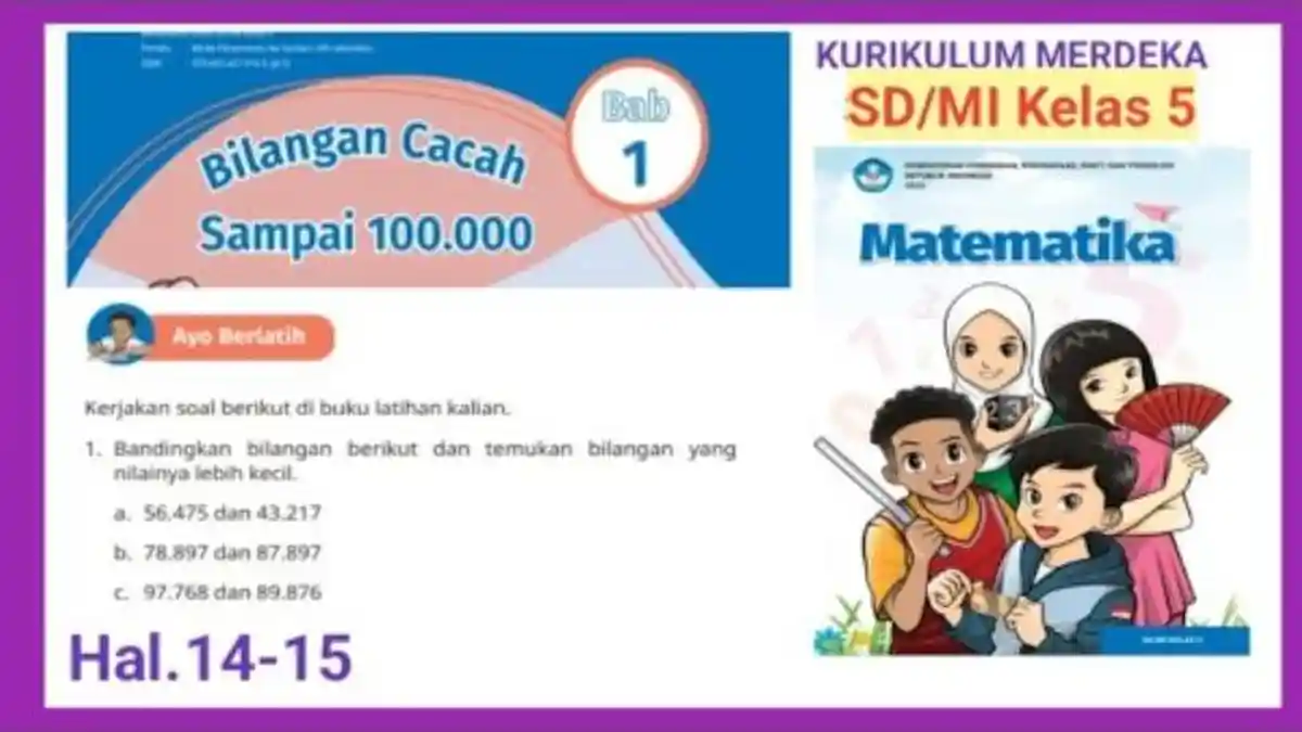 Kunci Jawaban Soal Matematika Kelas 5 SD Kurikulum Merdeka : Bilangan ...