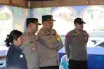 Kapolres Belawan Dampingi PJU Polda Sumut Cek Pos Terpadu di Dermaga Bandar Deli